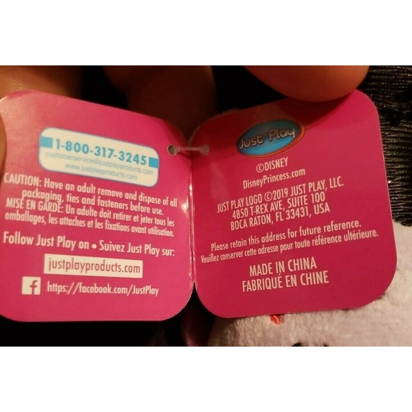 URSULA Plush Stuffed Animal The Little Mermaid Soft Doll Disney Toy Villian 6 in - Picture 8 of 10